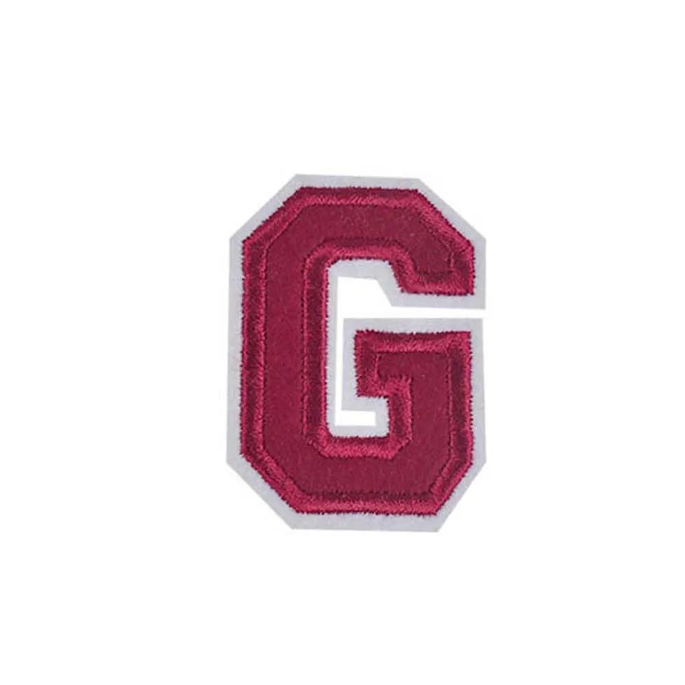 Sew on Crafts Decoration Apparel Iron-on A-Z Sewing Fabric English Alphabet Applique Patches Letter Patches Clothes Embroidery