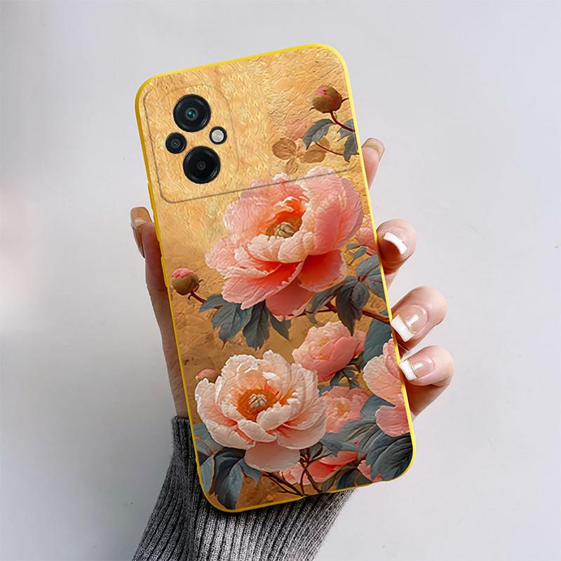 For Xiaomi Poco M4 M5 M5S Phone Case Cute Popular Butterfly Astronaut Soft Silicone Bumper For Poco M5 M 5 S M4 Back Cover Shell