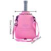 Large Capacity Tennis Crossbody Bag Zipper Closure Tennis Racket Bag Badminton Bag  Unisex