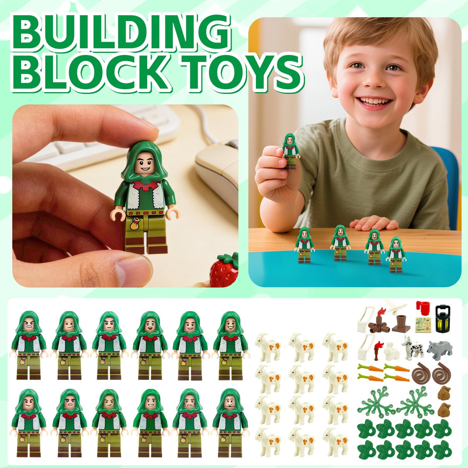 

Children s Building Block Figurines Are The Best Gifts For Kids One Size