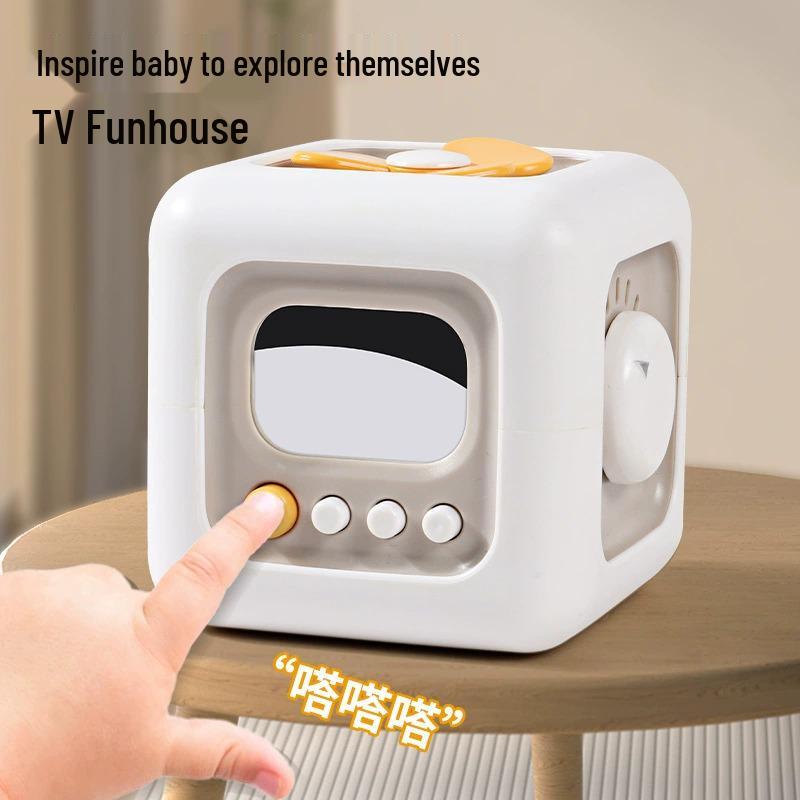 Six-Sided 3D Magic Cube Educational Toy for Toddlers Ages 1-3