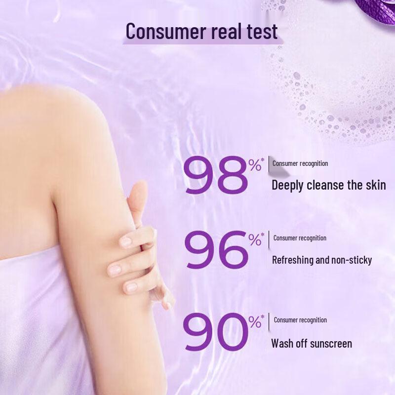 lux Refreshing Bubble Body Wash with Grape Scent