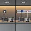 Home Appliances Universal USB Fast Charging Adapter Waterproof Movable Power Track Socket Wall Mounted Socket