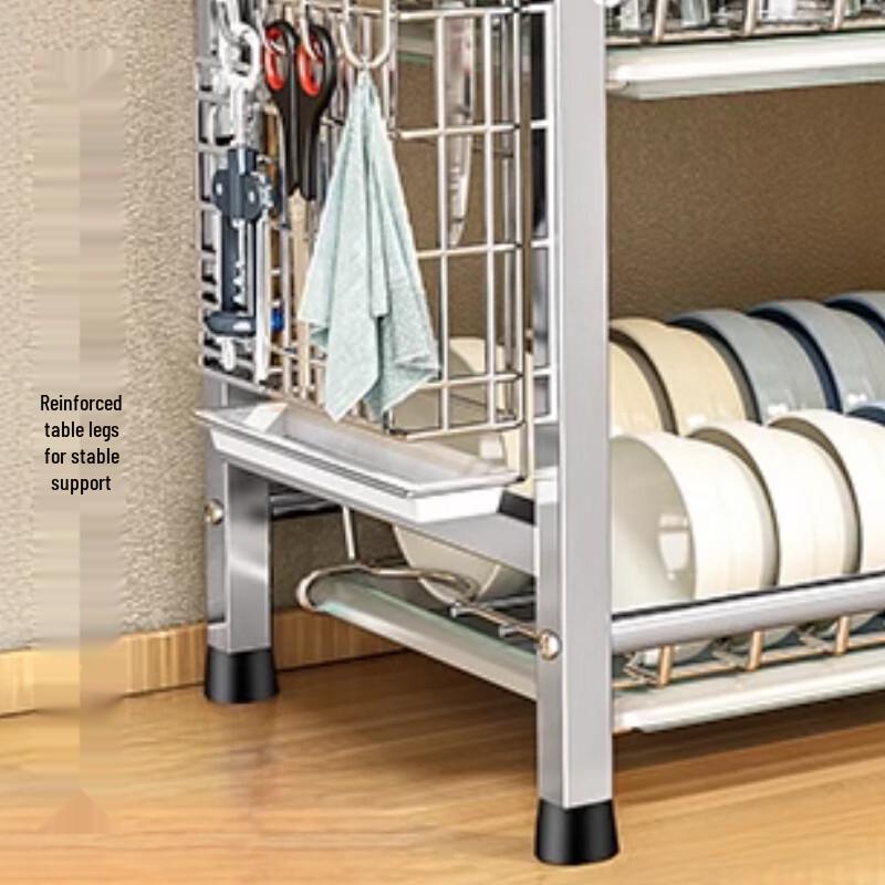 Yingbai 3-Tier Stainless Steel Dish Drying Rack