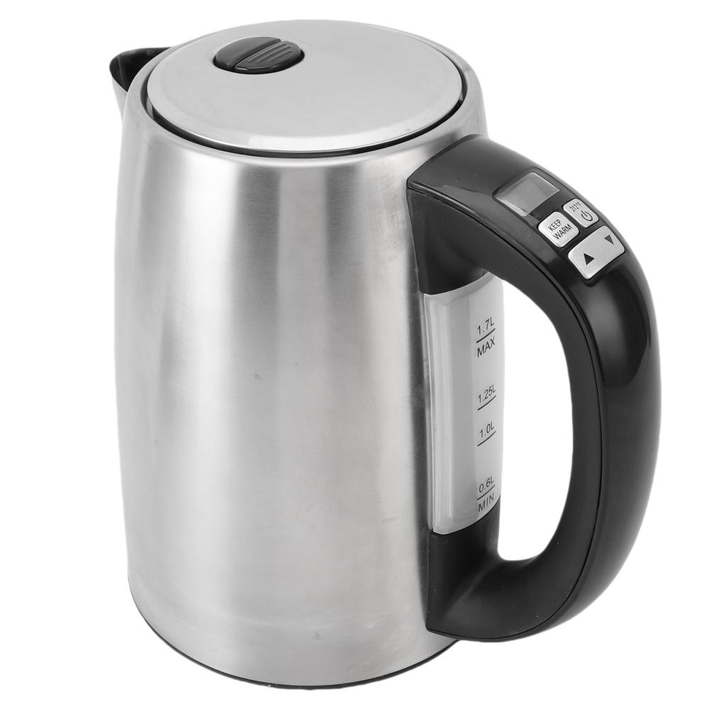 1500W Electric Kettle Smart Constant Temperature Control Hot Water Kettle Stainless Steel Double Layer Scald Prevention