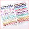 15-Color Crystal & Acrylic Face Stickers - Stage Beauty Diamonds