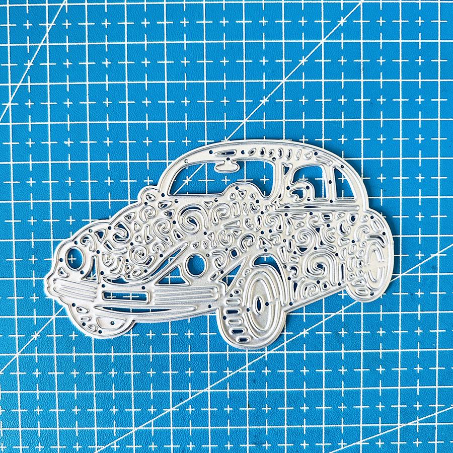 Car Metal Cutting Dies Scrapbooking Making Cards Decorative Embossing Crafts