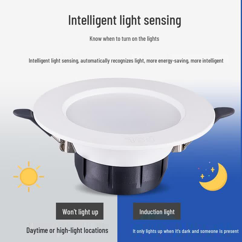 FSL LED Microwave Motion Sensor Recessed Downlight