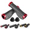 1PC Rubber Bike Handlebar Grip Anti-Skid Ergonomic Mountain MTB Cycling Parts Bicycle Grips Black Gold Red Blue
