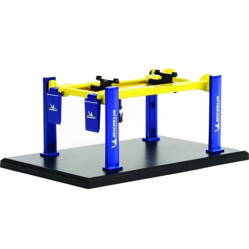 GREENLIGHT 1/64 Scale 4-Post Lift Series 3 with Michelin Tires (16130-B)