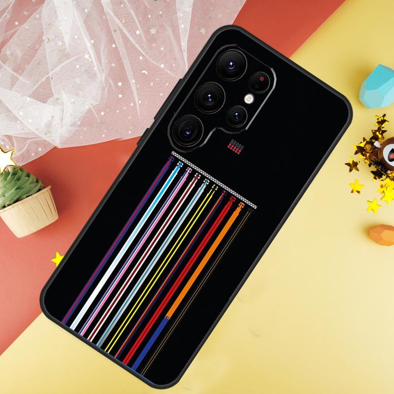 Minimalist F1 Circuit Case For Samsung Galaxy S22 S23 S24 Ultra S8 S9 S10 Plus Note 10 20 Ultra S20 S21 FE Cover