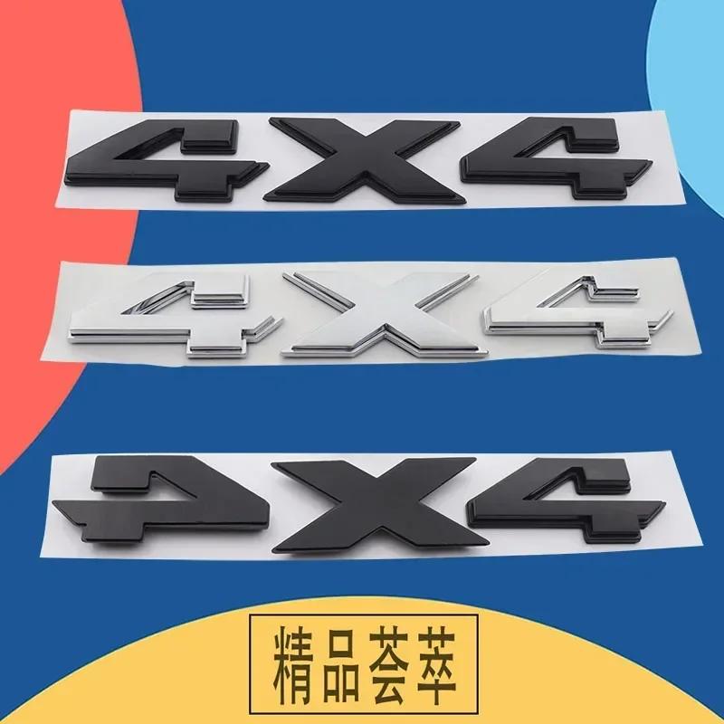 3D Premium ABS 4X4 car Hood Fender trunk Rear Bonnet Nameplate Decal Emblem Sticker Badge