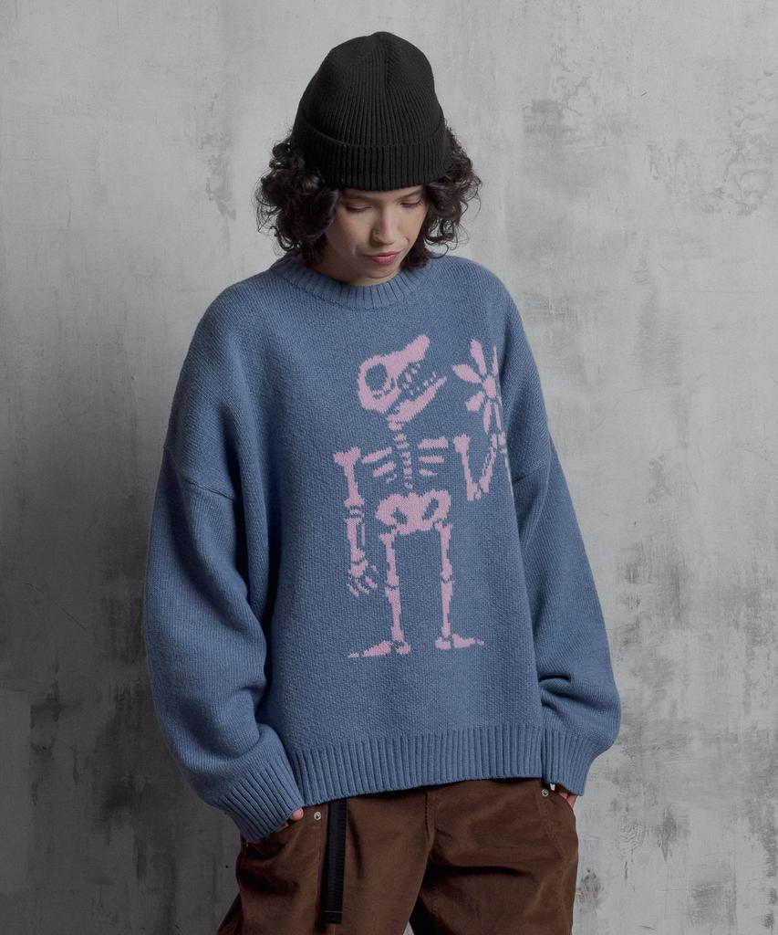SHVTO Monster Knitwear Blue