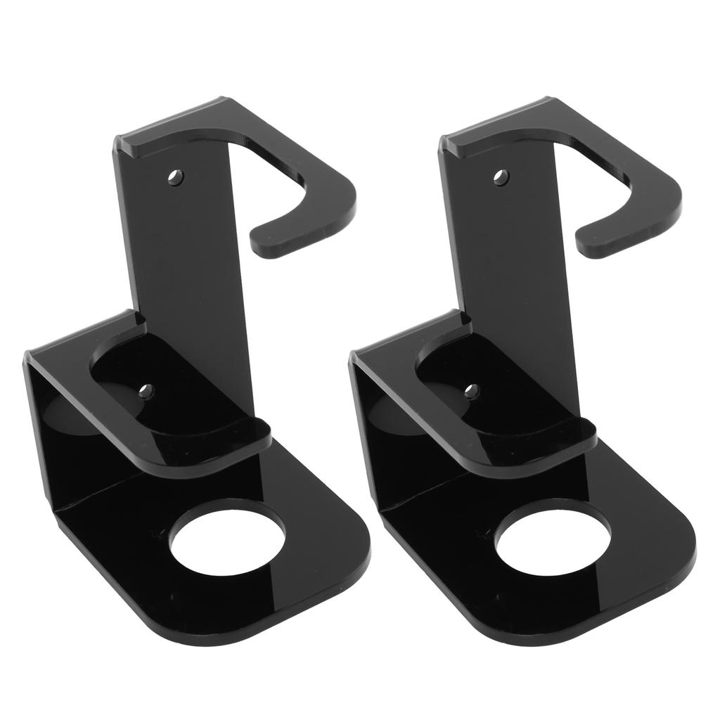 2PCS Lightsaber Wall Mount Stand Acrylic Vertical Displaying Light Saber Holder Rack for Home
