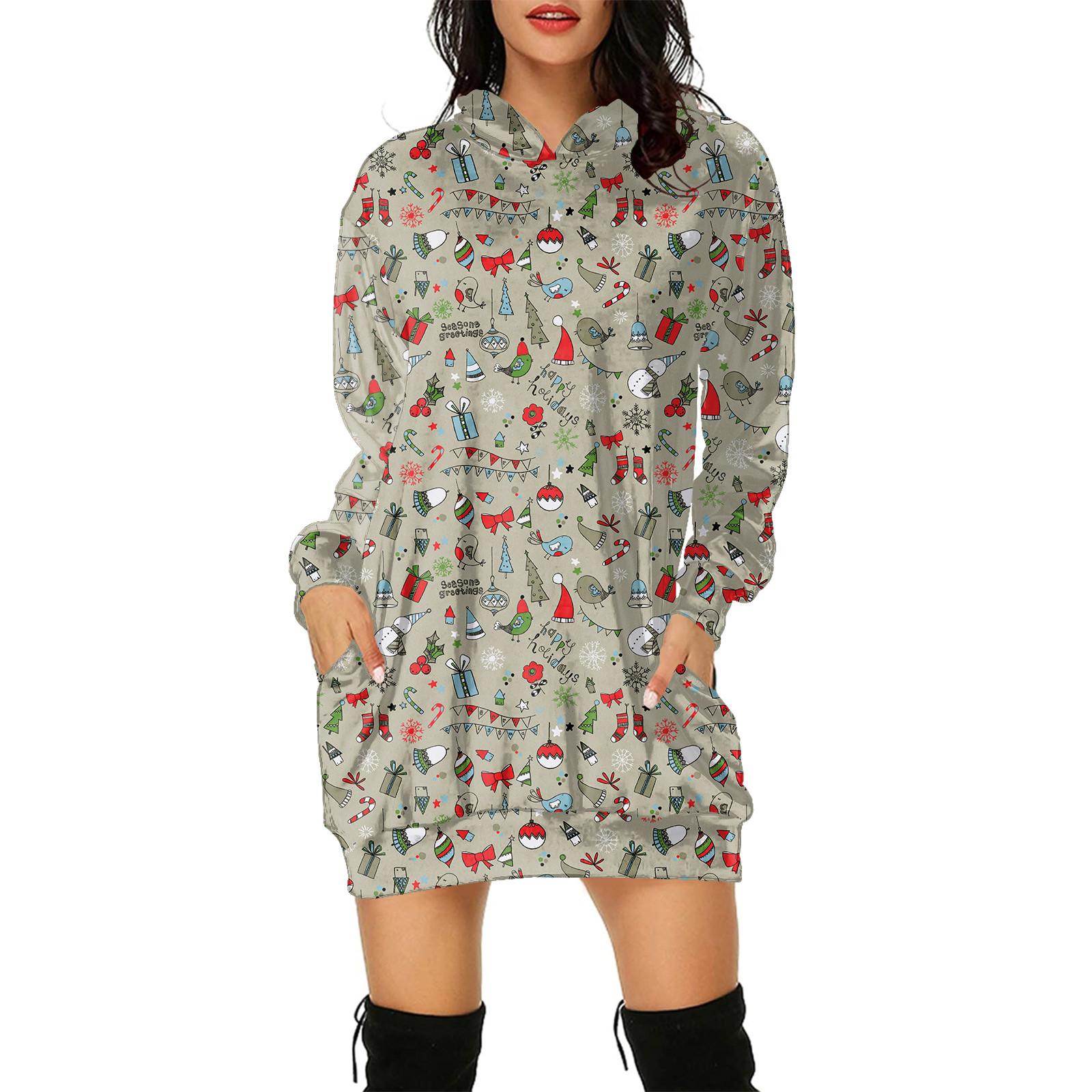 

Women s Sweater Hoodie Hooded Long Sleeve Women s Dress