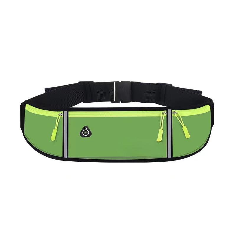 Unisex Sport-Hüfttasche: Großräumige, wasserdichte, elastische Fitness-Tasche mit Flaschenhalter