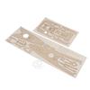 1/350 Wooden German Warship Deck Kits