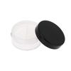Empty 5/10/20/30g Loose Powder Jar With Rotating Sifter Container Jar Plastic Cosmetic Makeup Powder Filling Can Pot Lid Twist