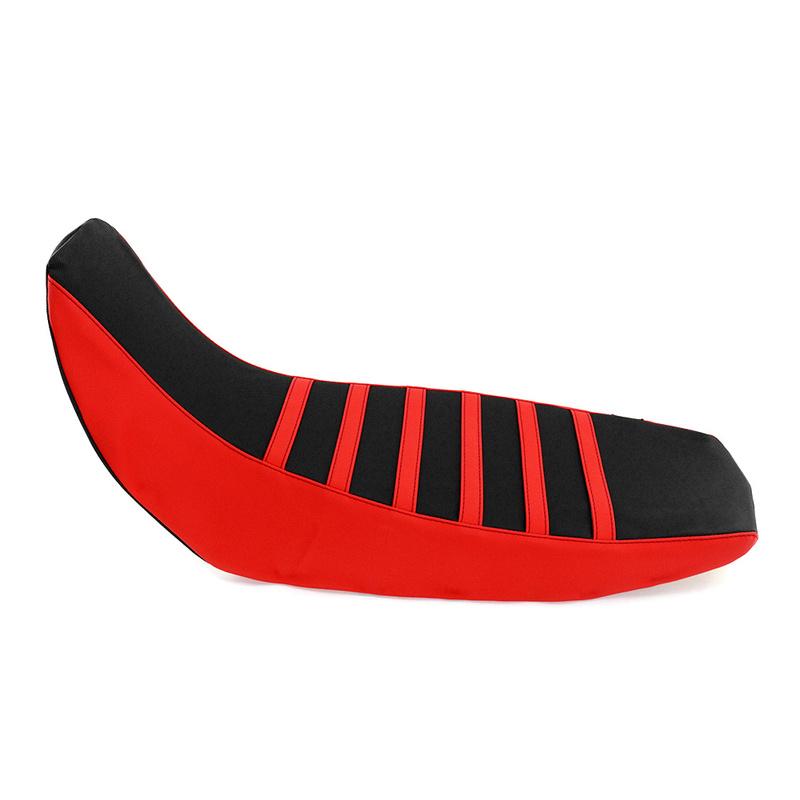 Motorcycle Non-Slip Seat Cover Fit For Honda CRF 300 L CRF300L Rally 2021-2024 Striped Grip Gripper Seat Saddle Cushion Cover