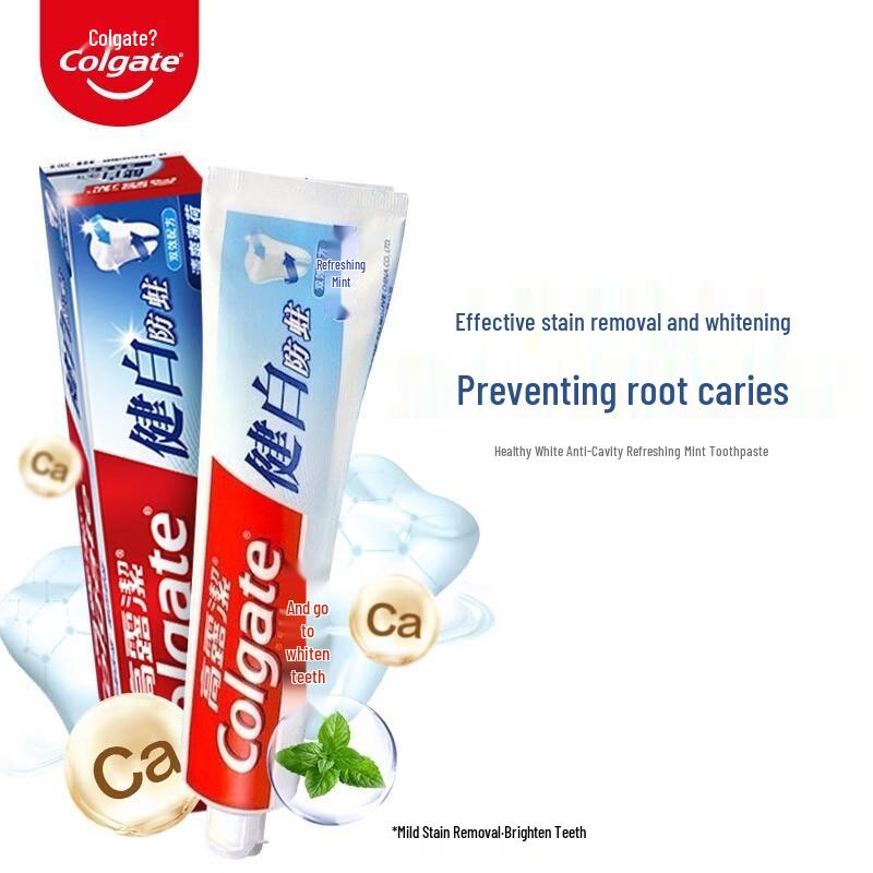 Colgate Whitening & Anti-Cavity Toothpaste, Mint