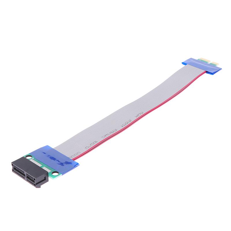 Pci Expres X1 Pci E Riser Card Extender Extension Ribbon Flexible Relocate Ribbon Pcie Extension Cable Adapter