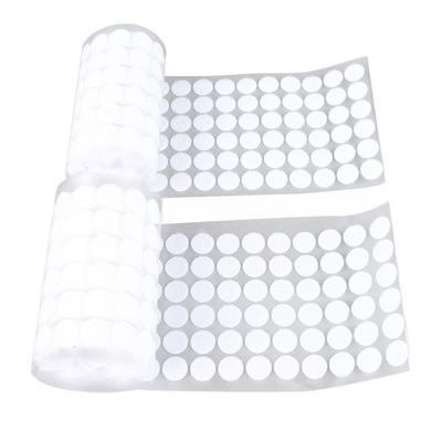 Circular Hook and Loop Long Lasting Strong Self Adhesive Dots Tapes Small Circle Dots Stickers
