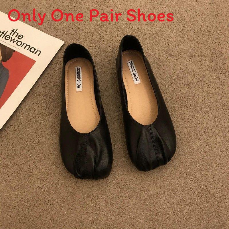 Plain Toe Loafers For Women With Soft Pu Insole Casual Spring Shoes