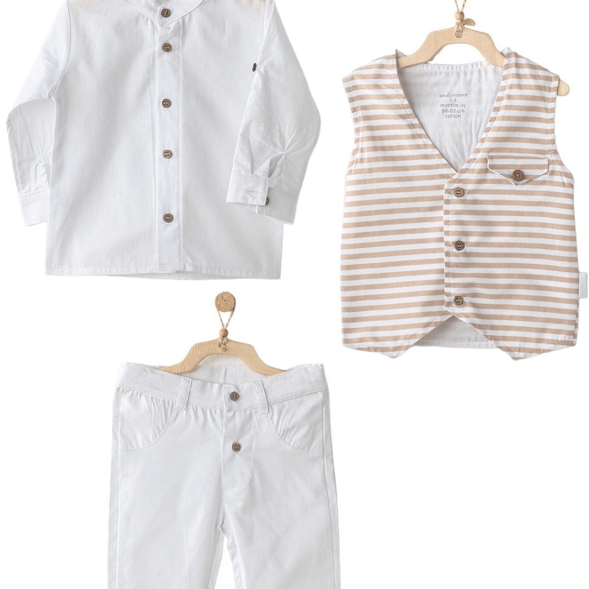 

Andywawa AC23615 Cool Dude 3lü Bebek Takım White