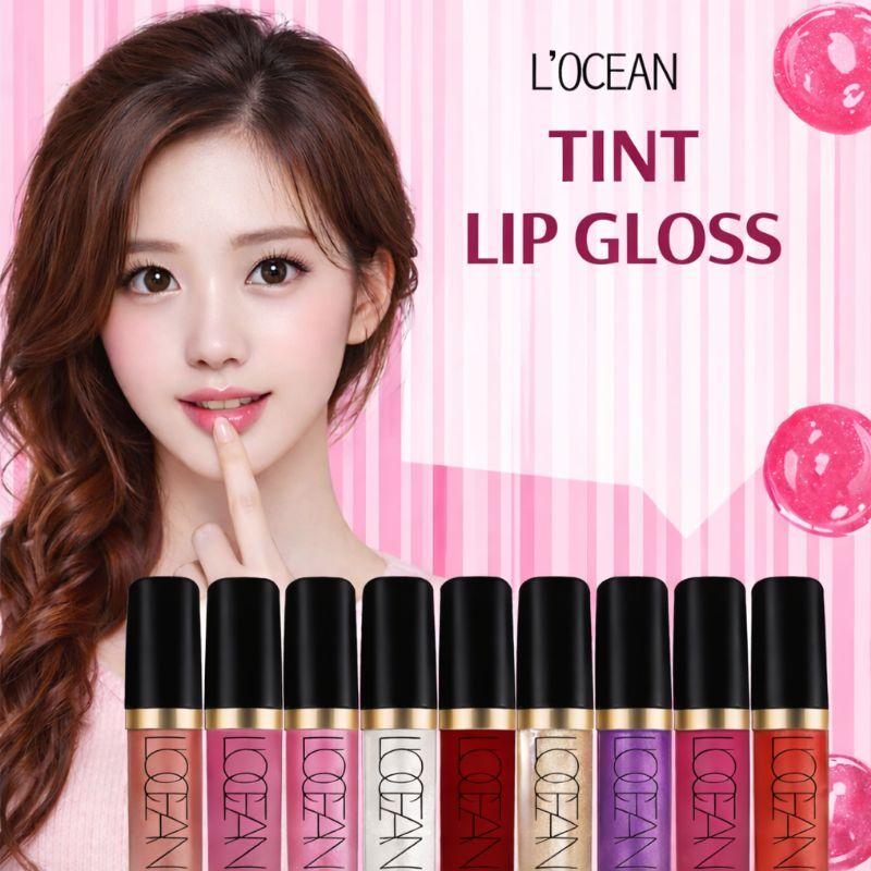 Locean Tint Lip Gloss Hydrating Plumping Shine Lip Tint Gloss K-Beauty (7 Colors)