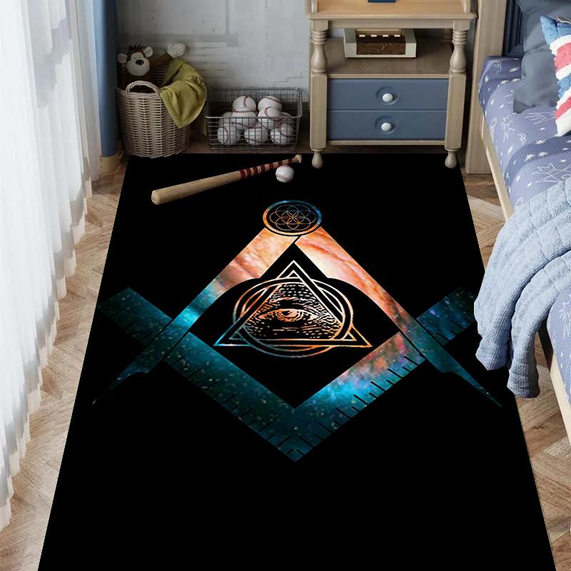 Esoteric Symbols Cosmic Harmony carpet Doormat Home Decor Protective pad Christmas gifts Fashion