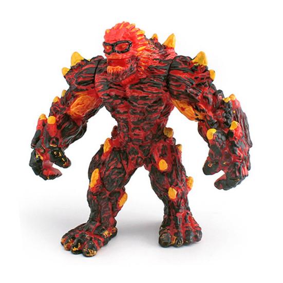 Simulated Sasquatch Figurine PVC Savage Werwolf Animal Model Statue Sculpture Educational Toy Home Office Desktop Decoration Ornament