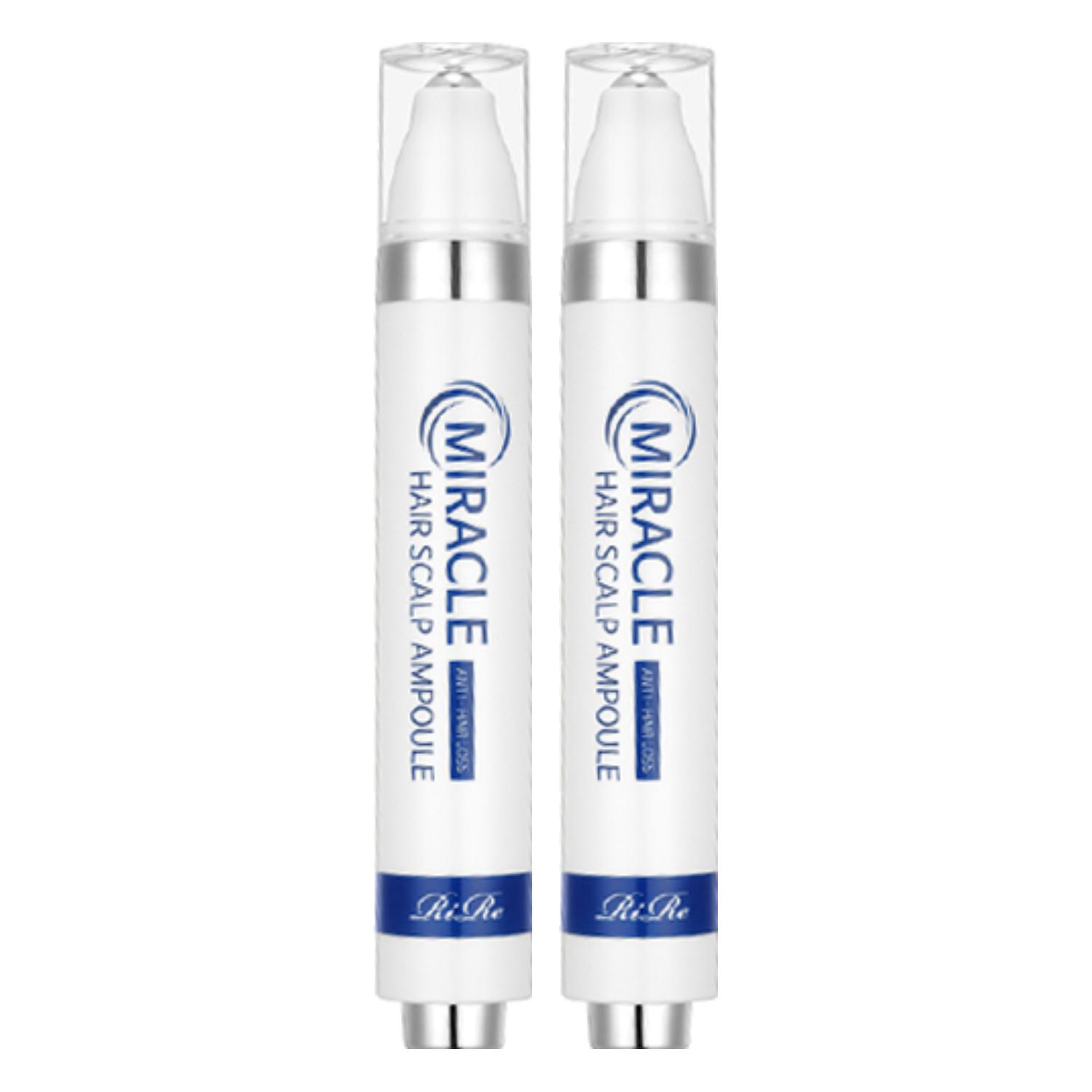 RIRE Miracle Hair Scalp Ampoule - Strengthening & Cooling Scalp Care - 18ml x 2pcs