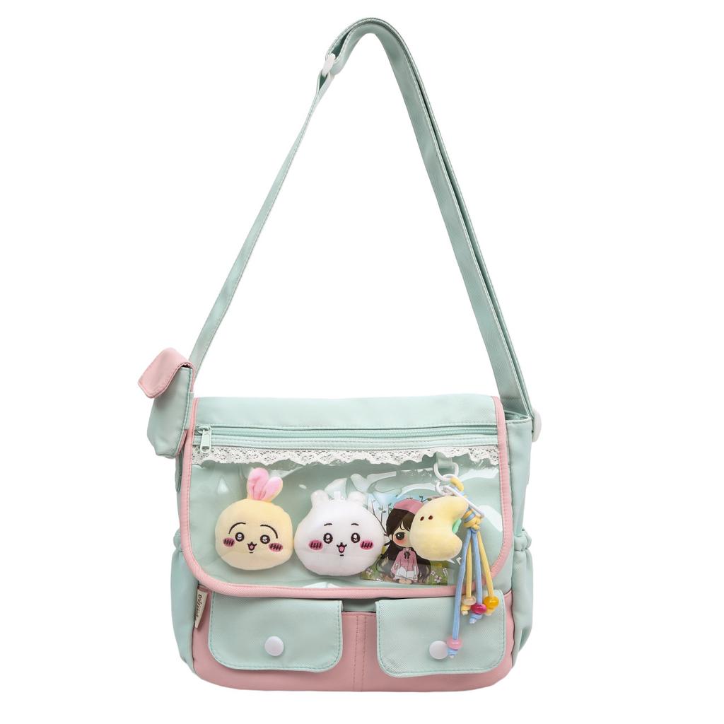 Student Class Shoulder Bag Women's Large Capacity Crossbody Bag