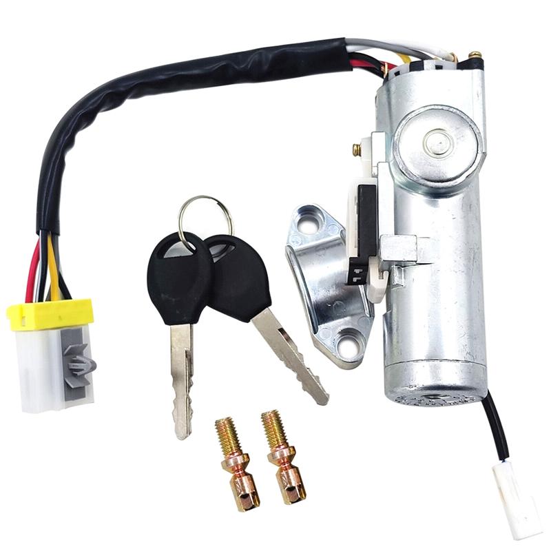 Ignition Switch Lock Cylinder Starter With Bolts Replacement Accessories For Nissan Frontier 1999-2003