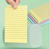100/200sheets Colorful Sticky Notes School Stationery Student Scribed Sticky Notes Index Tabs Office Supply Sticky Notes