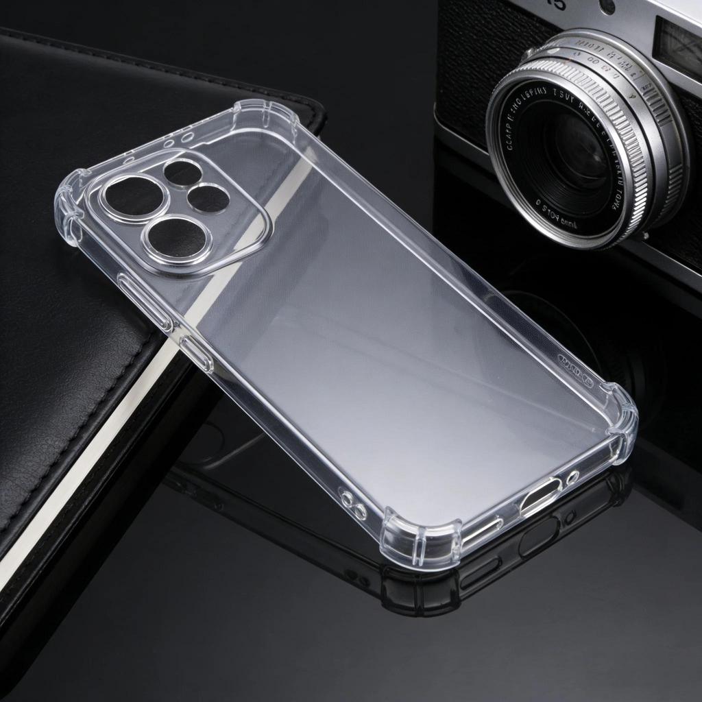 For Orrs Reno15 Shockproof Transparent TPU Phone Cases For OPPO Reno 15 Case Clear Silicone Soft Back Cover Protective Carcase