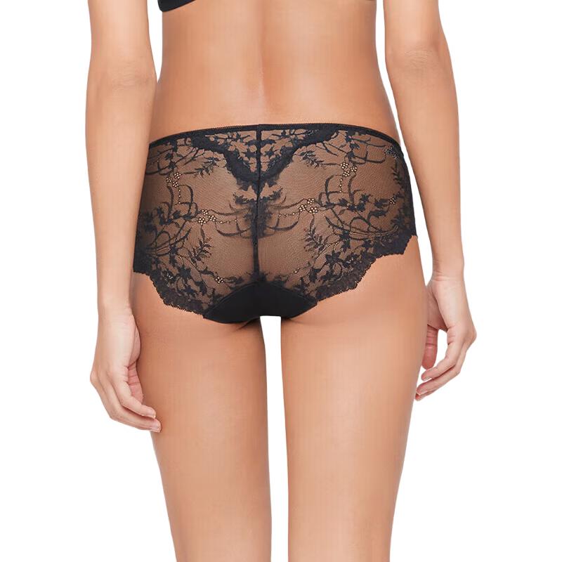 Aimer Women's Sexy Lace Mid-Rise Boy Shorts AM237541