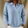 2026 Women's Casual Lapel Long Sleeve Button-Up Sweater for Fall/Winter