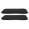 2pcs Abdominal Compression Side Board Sponge Abdominal Plate Support Board for Waist Side Black