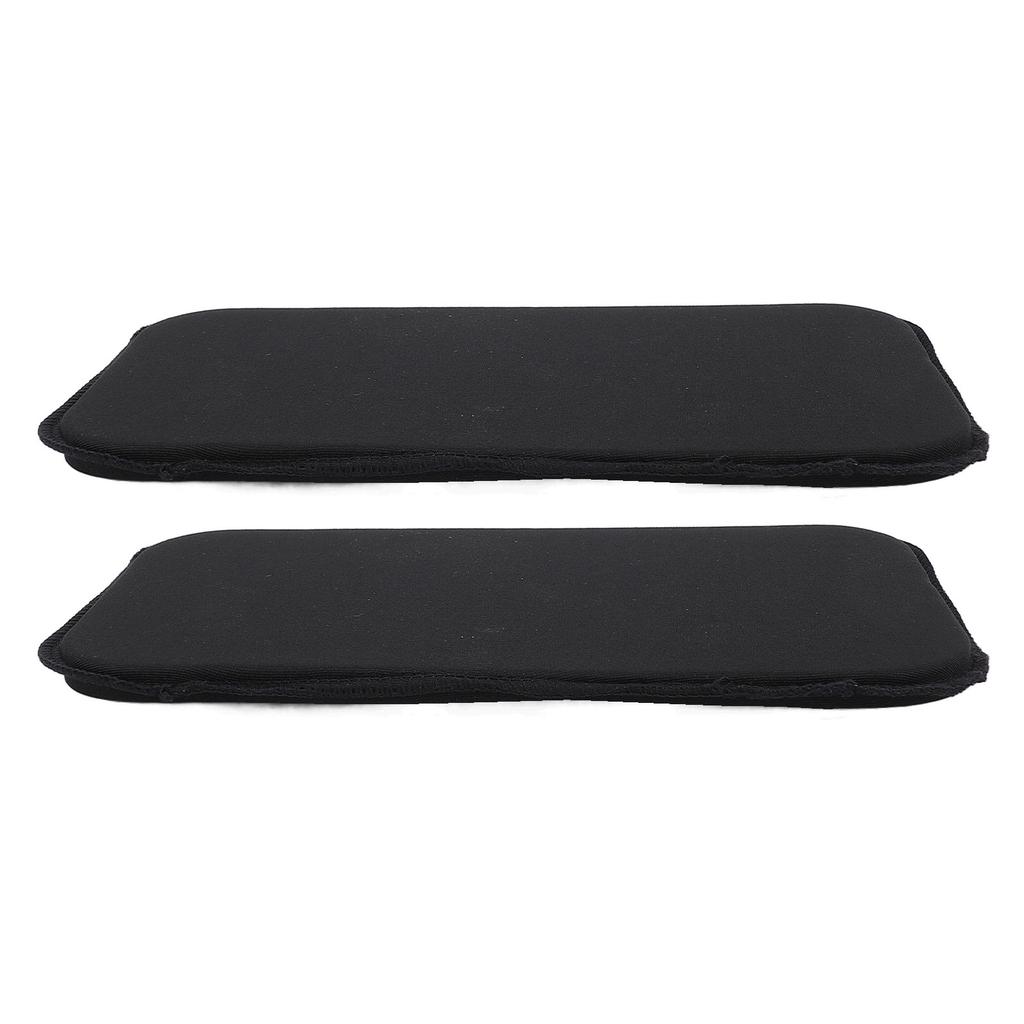 2pcs Abdominal Compression Side Board Sponge Abdominal Plate Support Board for Waist Side Black