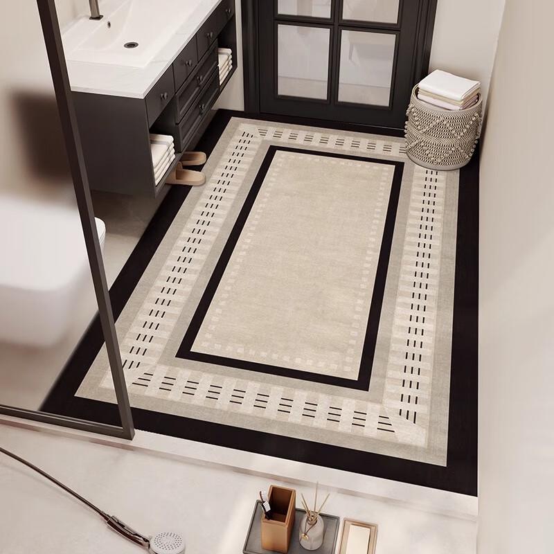 Yinshang Absorbent Non-Slip Bathroom & Entryway Mat