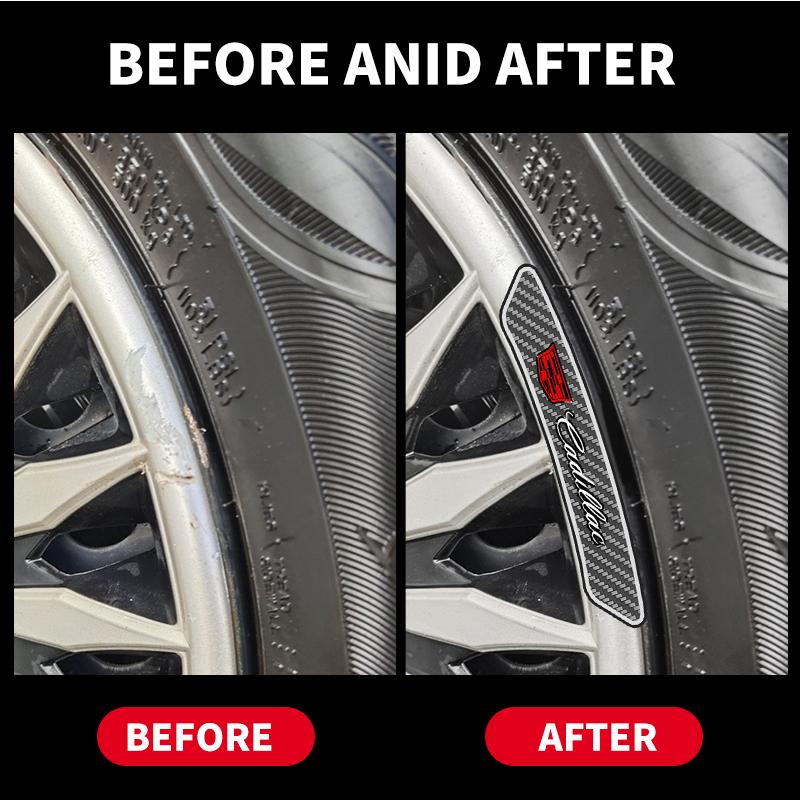 4ks/sada Nálepka odznak kola auta Dekorace emblému Pro emblém Cadillac ESCALADE ATS BLS CT4 CT6 SRX STS XT4 XT5 SLR XT6 XTS