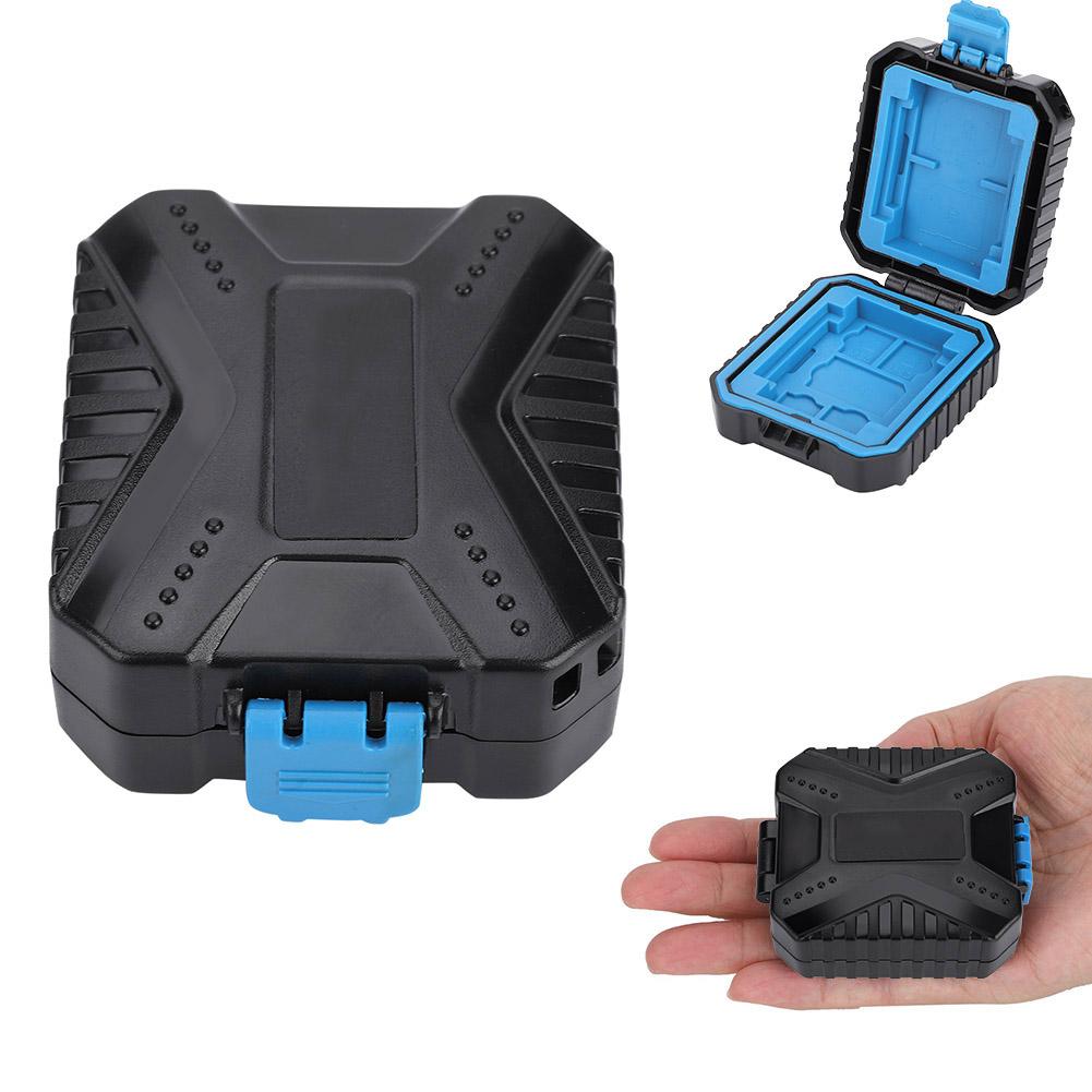 Portable Black Waterproof Memory Card Protective Carry Case Travel Holder for SD TF Cards