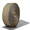 Car Motorcycle Exhaust Wrap Pipe Header Heat Insulation Roll Tape Turbos Heat Exhaust Thermal Wrap Tape
