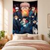 Jujutsu Kaisen Wandteppich hohe Qualität zur Dekoration von Wohnzimmer Schlafzimmer Studentenwohnheim Wänden ideal als Schlafzimmer Wandkunst oder Weihnachtsgeschenk