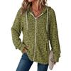 Damen Pullover mit Leopardenmuster, langärmlig, für den Herbst, Freizeitkleidung