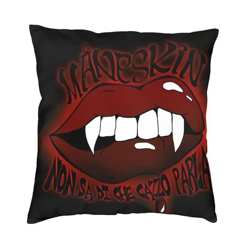 Damiano David Maneskin Luxuriöser Kissenbezug Schlafzimmerdekoration Pop Kissen für Sofa Büro Outdoor Kissen