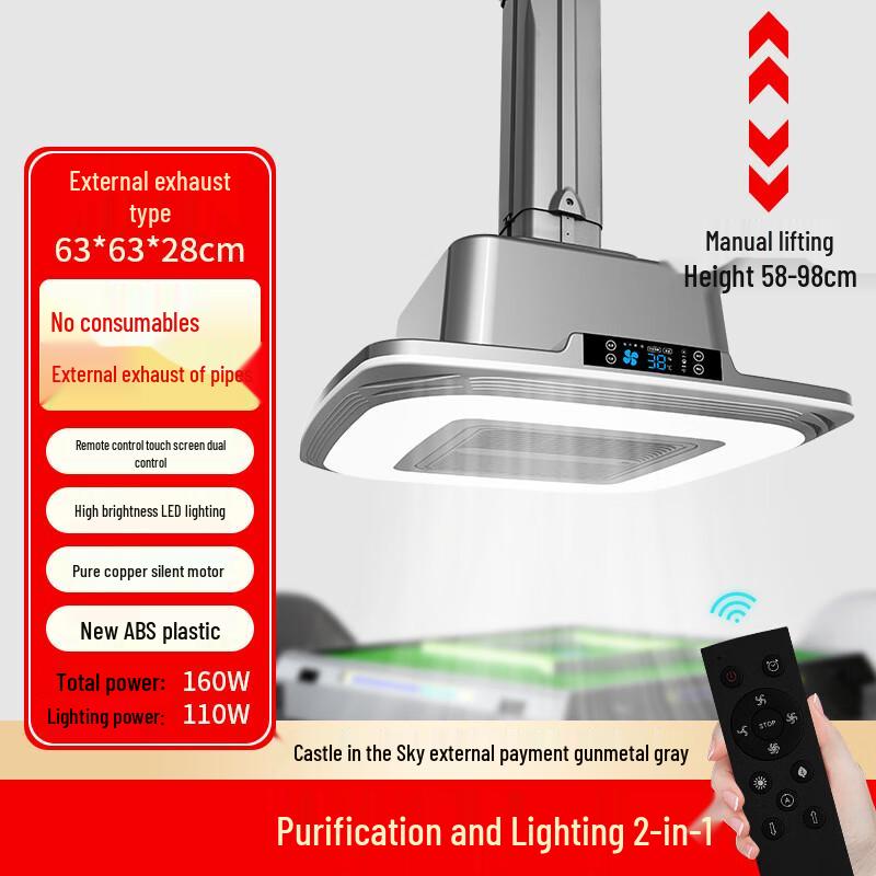 Lishenyimingwei Exhaust Smoking Lamp Air Purifier One Size