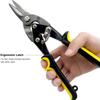 1Pc Multifunctional Iron Sheet Scissor Aviation Tin Snips Heavy Duty Chrome Vanadium Steel Metal Cutter Shears For Cutting Sheet
