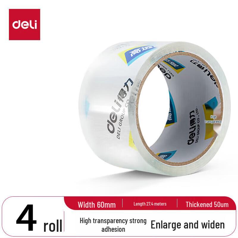Deli Transparent Packaging Tape